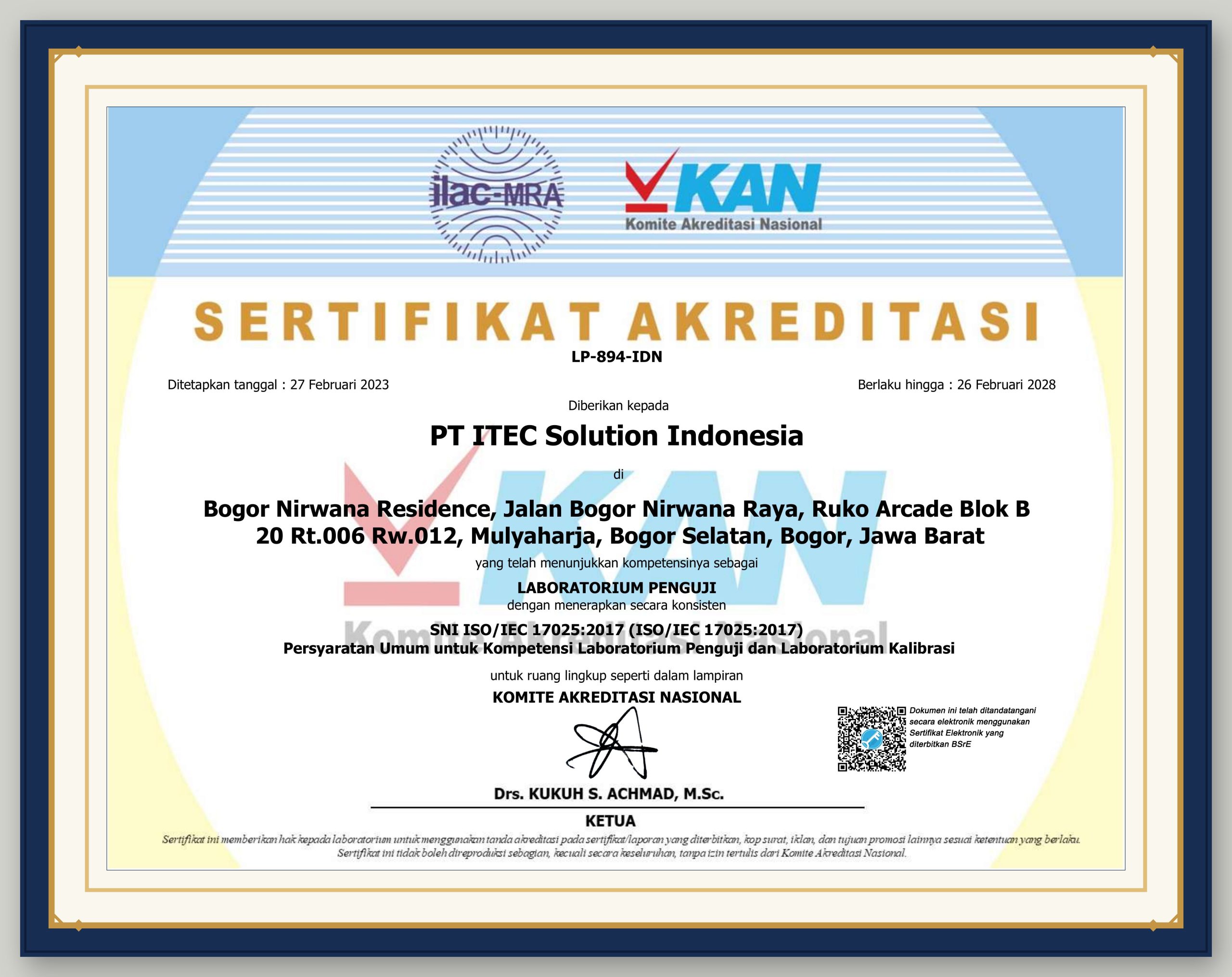 LP-894-IDN_Certificate_Framed